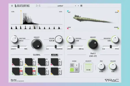 Featured image for “BEATSURFING VRAC: Free Drum Synth from Any Audio”