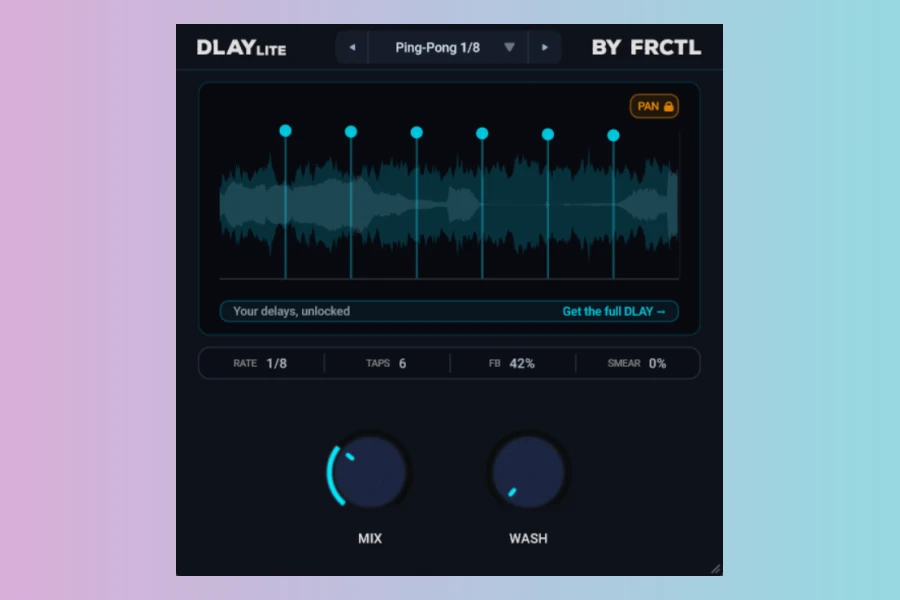 FRCTL Audio DLAY Lite: Free Delay for All DAWs