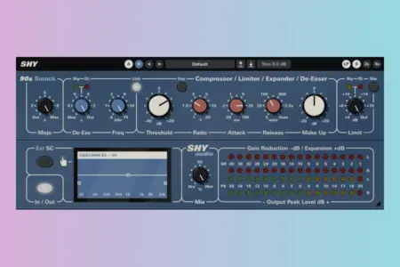 Featured image for “Shy 90s Smack: Aggressive VCA Compressor Plugin for Electronic Music”