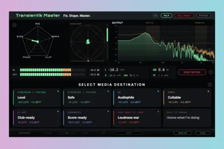 Featured image for “Transientik Master: Deterministic Mastering Plugin Launch”