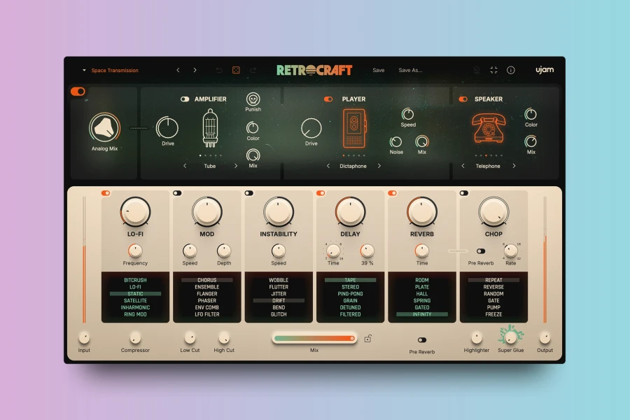 UJAM Retrocraft: Vintage 8 bit & Chiptune Instrument