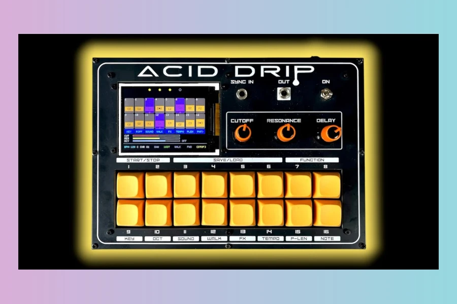 Acid Drip: Open Source Raspberry Pi Groovebox DIY