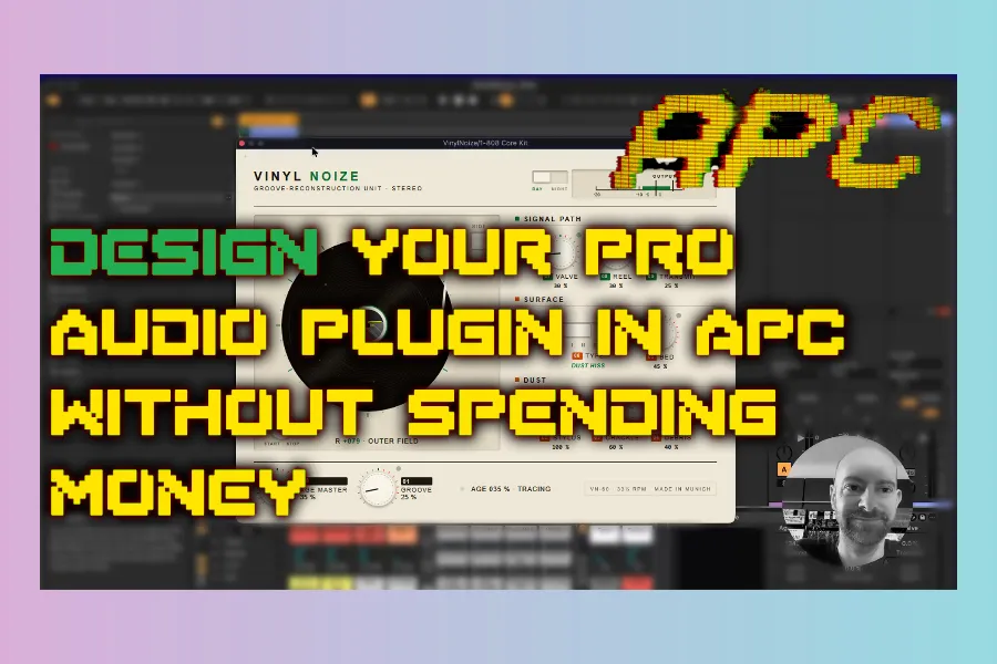 Design a Vintage Vinyl VST UI with AI – Audio Plugin Coder Walkthrough Part 4