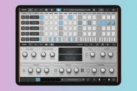 Featured image for “AudioKit SUPER 606: iOS Drum Machine with Open-Source DSP”