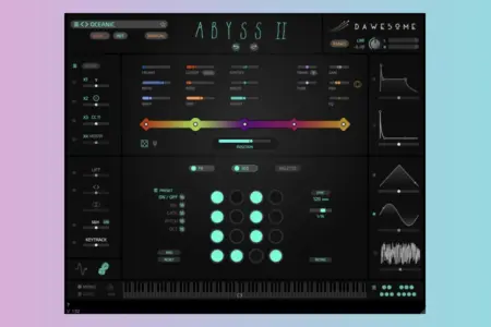 Featured image for “Dawesome Abyss II: Intuitive Synth Drops Oscillator Menus”