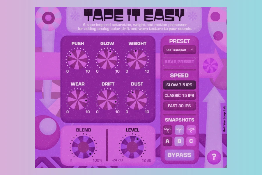 Hell Yes Loop Lab Tape It Easy