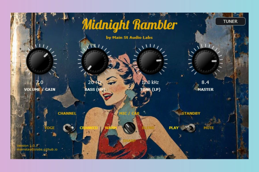 Main St Audio Labs Midnight Rambler