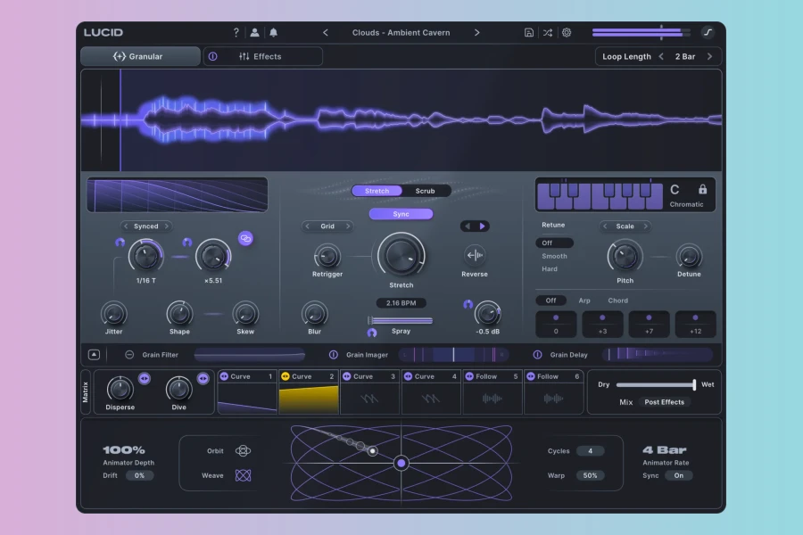 Minimal Audio Lucid