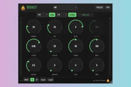 Featured image for “Bouncit: Free BPM-Synced Stereo Delay for macOS”