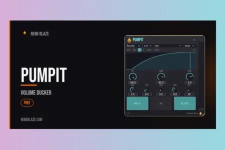 Featured image for “Remi Blaze Pumpit: Free Sidechain Ducker for macOS”