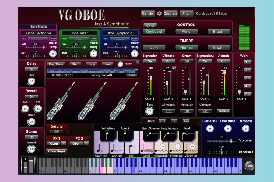 VGTrumpet VG Oboe