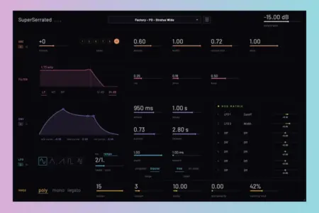 Featured image for “SuperSerrated v1.1: Major Update for Supersaw Synth”