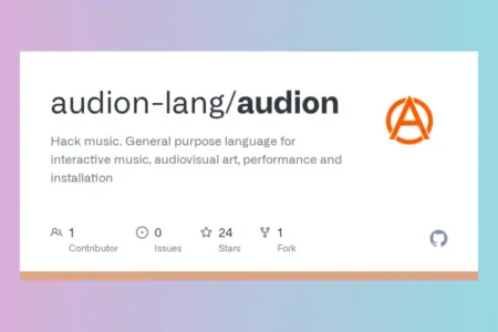 Featured image for “Audion Live-Coding Language Hits GitHub with Ableton Link”