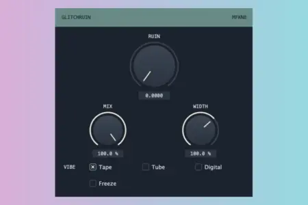 Featured image for “mfkne Releases PULSEMELT Free VST3 Ducking Space Plugin”