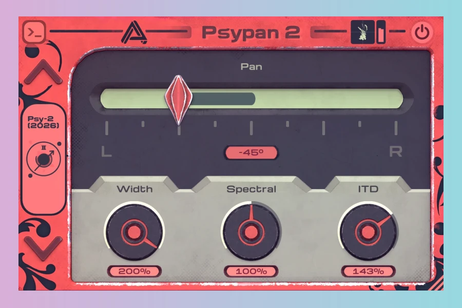 Auburn Sounds Psypan 2: Advanced Stereo Multi Effect Plugin