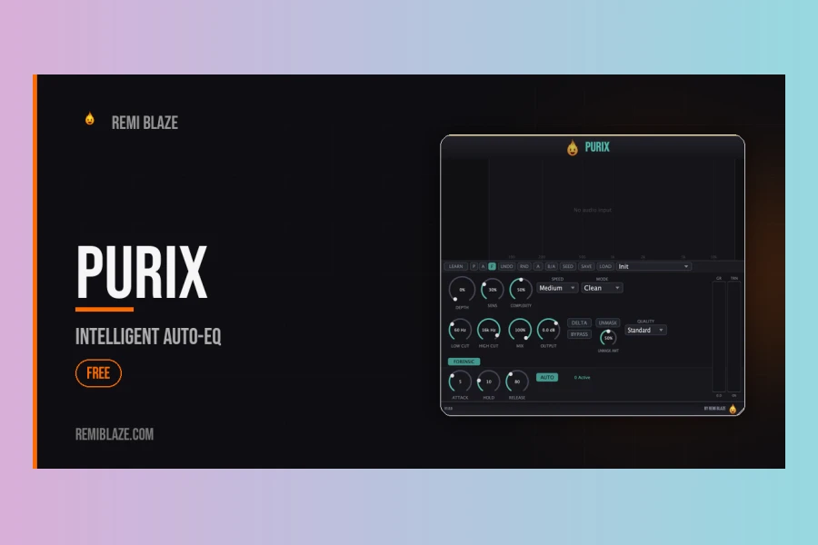Remi Blaze Purix: Free Dynamic Resonance Removal for macOS
