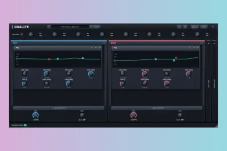 Featured image for “23DSP Dualite: Dual-Chain Multi-Effect Plugin with Mid/Side”