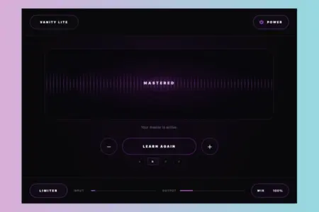 Featured image for “AngelicVibes Releases Vanity Lite, a Free Mastering Plugin”