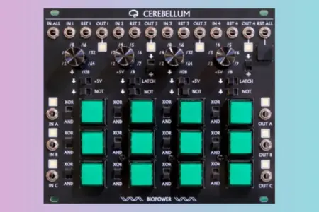 Featured image for “Biopower Audio Cerebellum: 30HP Logic Matrix Eurorack Module”