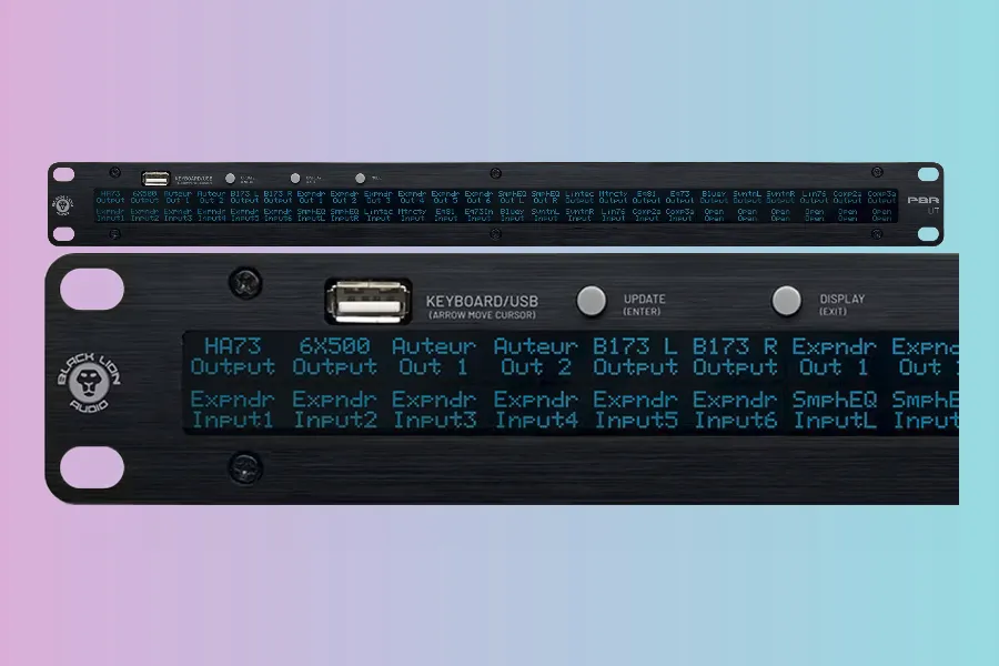 Black Lion Audio PBR LIT: Digital Patchbay Labeling with LED