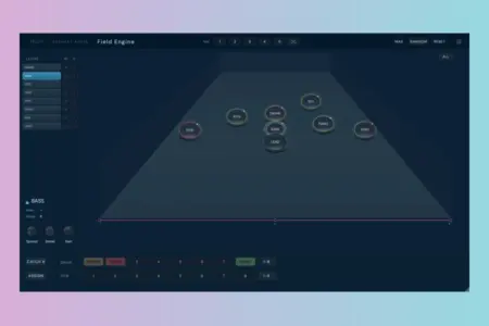 Featured image for “Buchert Audio Field Engine: Visual Mix Control for macOS”
