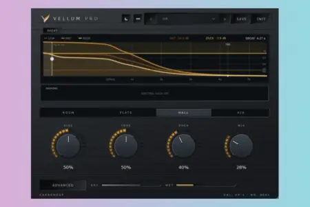 Featured image for “Vellum Pro Reverb Adds Frequency-Selective Ducking”