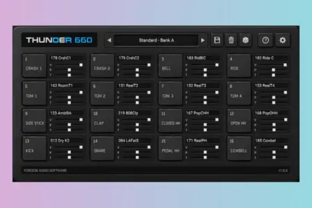 Featured image for “Force56 Audio Software Releases Thunder660 Drums VST for Mac & Windows”
