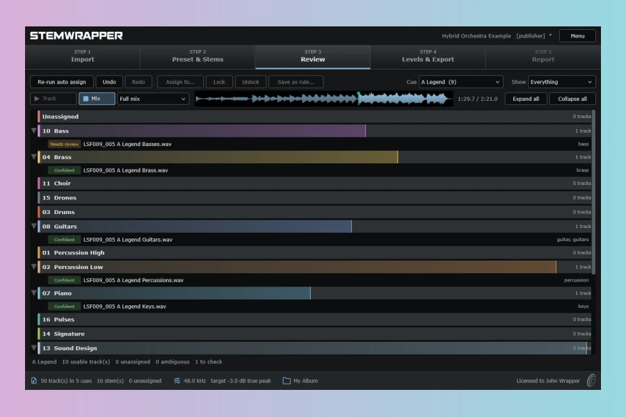 Hypersamples StemWrapper
