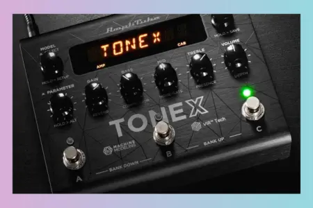 Featured image for “IK Multimedia TONEX Board: Dual-Path AI Guitar Processor”