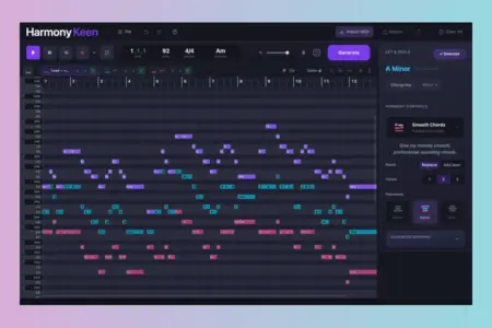 Featured image for “HarmonyKeen Generates Harmony Parts from Your Melody”