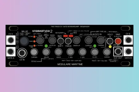 Featured image for “Modulaire Maritime Klaviatura 2: Dual Voice Keyboard and Sequencer”