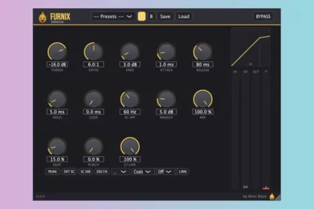 Featured image for “Furnix: Free Compressor with Saturation & Punch for macOS”