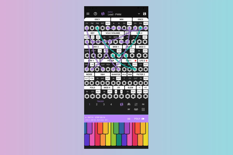 SillyDevices Digitron Synthesizer