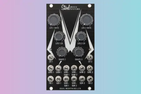Featured image for “Stoel Music Systems Dual Morphing LFO Eurorack Module”