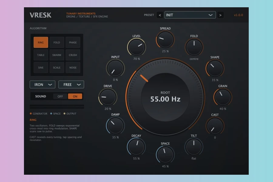 Tunary Instruments Cinematic Soundscape Collection
