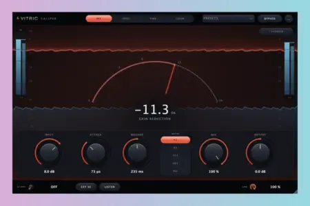 Featured image for “Vitric Audio Launches Eleven-Plugin Mixing Line With Two Free Tools”