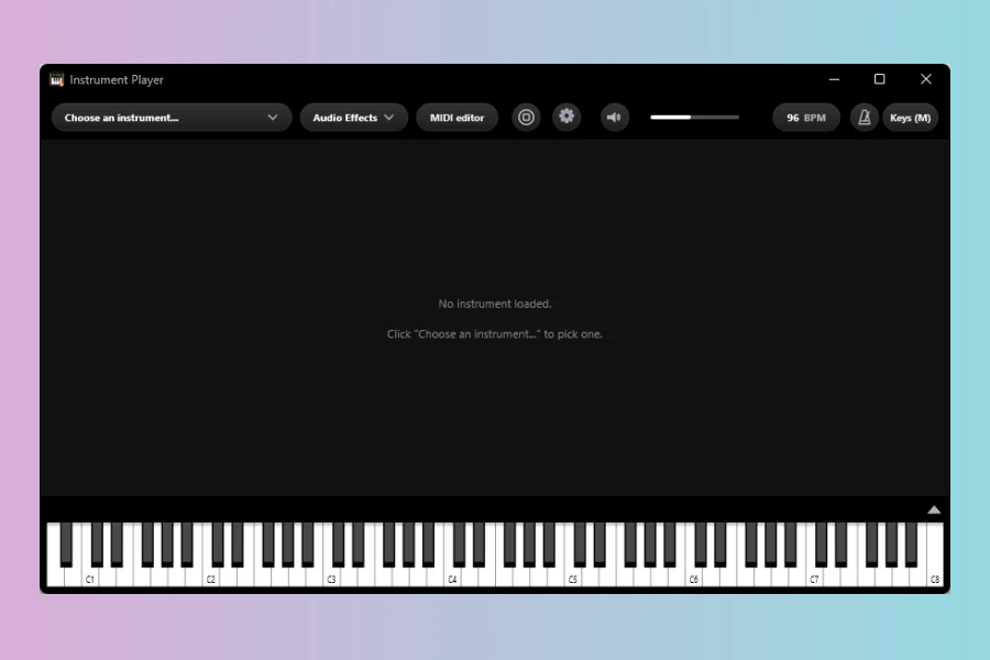 YBK Audio Instrument Player