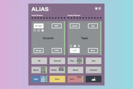Featured image for “Alias by orph: Sampler, Tape, Vinyl, and CD Character Plugin”